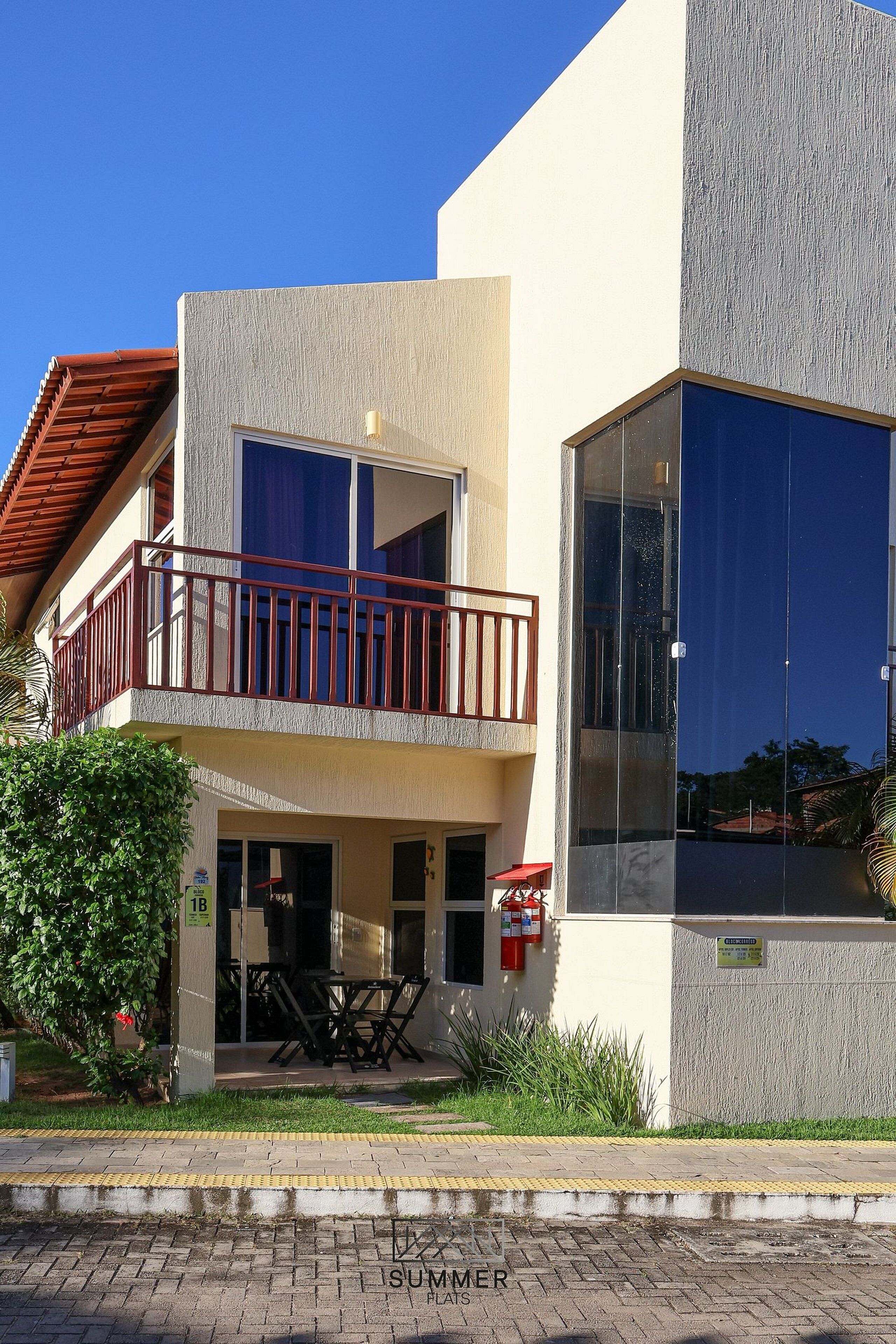 Apartamento | Detalhe da fachada