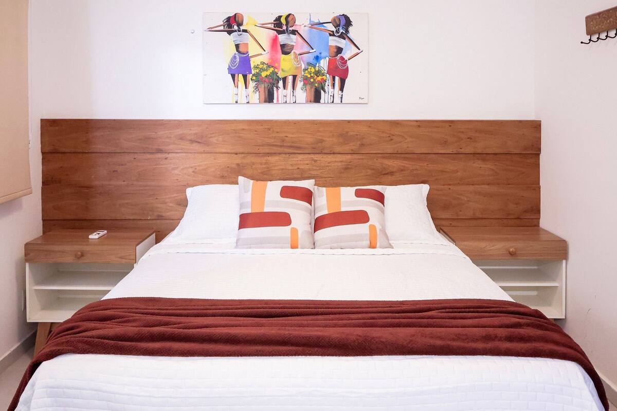Appartement | 1 chambre, fer et planche Ă repasser, Wi-Fi gratuit, draps fournis