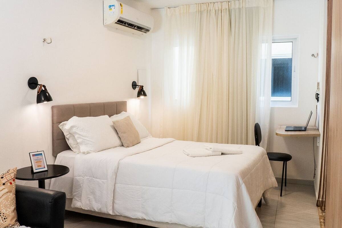 Appartement | 1 chambre, fer et planche Ă repasser, Wi-Fi gratuit, draps fournis