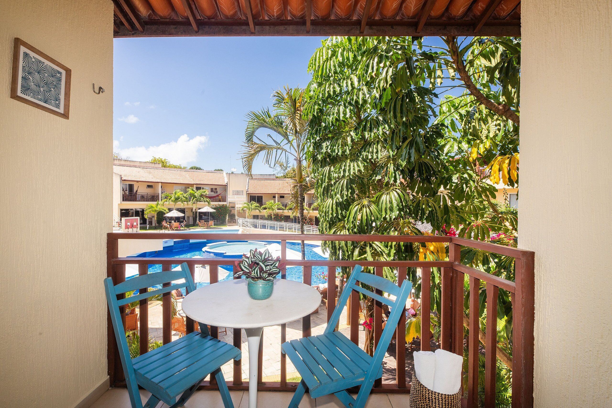 Apartamento elite | Opções para refeição ao ar livre