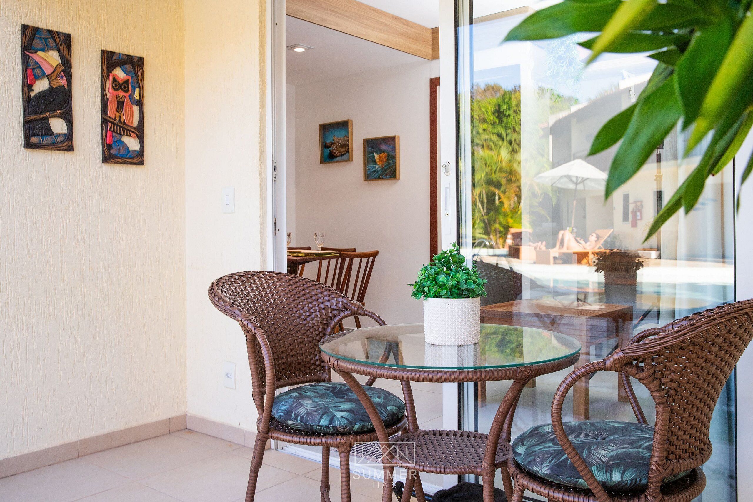 Comfort appartement | Buiten dineren