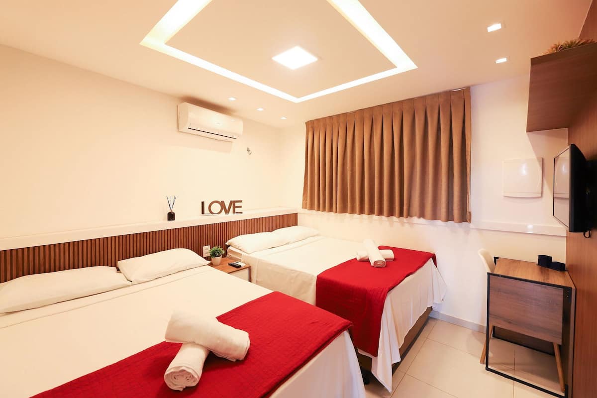 Departamento | Tabla de planchar con plancha, wifi gratis y ropa de cama 