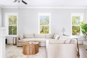 TV - Bridge View - Spacious Luxury Home w/ Rooftop Deck (Mount Pleasant)