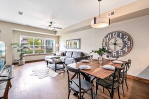 Townhome, Multiple Beds, Kitchen, Garden View (850 Baum St. (Unit C)) | Dining - Spectacular Townhome Near Breweries and River District! (Fort Collins)