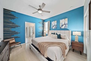 7 bedrooms, iron/ironing board, travel crib, WiFi