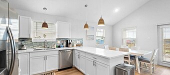 Spacious Home with Deck, Steps to the Beach