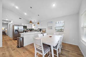Dining - Spacious Home with Deck, Steps to the Beach (Surfside)