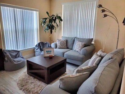 Across the street from the beach: 3br 2ba condo