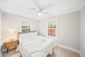 2 室のベッドルーム、ベッドシーツ