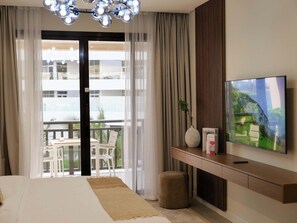 1 Schlafzimmer, Schreibtisch, Bügeleisen/Bügelbrett, WLAN