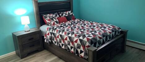 1 chambre, literie fournie