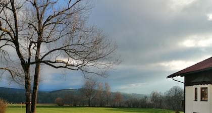 Country vacation in the Bavarian Forest in Böbrach near Bodenmais in the Arberland.