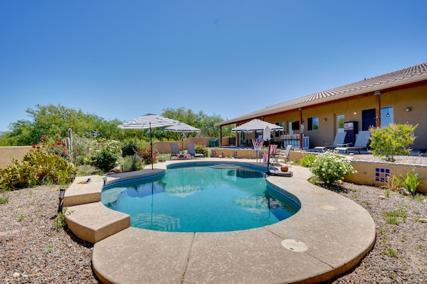 Beheizter Pool