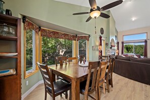 House, Multiple Beds, Hot Tub, Garden View (990 W. 41st St Loveland) | Dining - Parkside Gardens | Shady Private Yard W/ Hot Tub! (Loveland)