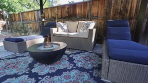 Apartment, 1 King Bed with Sofa bed, Patio, Garden View (633 Mathews St.) | Property grounds - Gorgeous Guest Suite! Walk to Old Town & Csu! (Fort Collins)