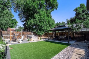 Apartment, 1 King Bed with Sofa bed, Patio, Garden View (633 Mathews St.) | Property grounds - Gorgeous Guest Suite! Walk to Old Town & Csu! (Fort Collins)