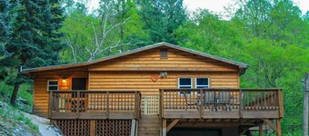 Log Cabin and Treehouse