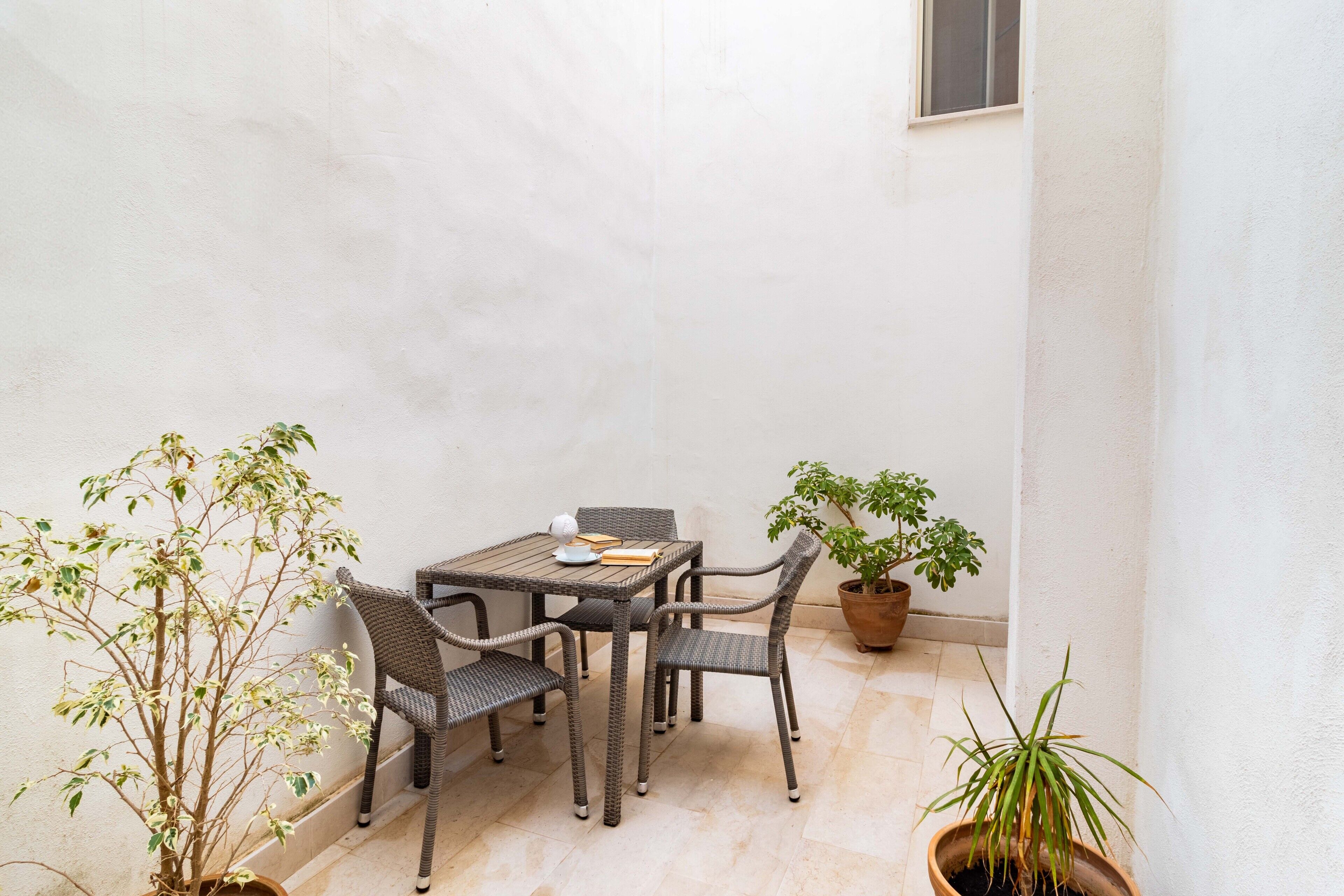 Superior Room, 2 Double Beds | Terrace/patio