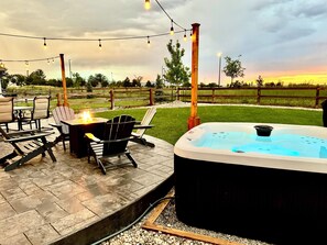House, Multiple Beds, Patio, Garden View (4055 Wyatt Falls) | Terrace/patio - New Build W/ Great Backyard & Lake Access! (Loveland)