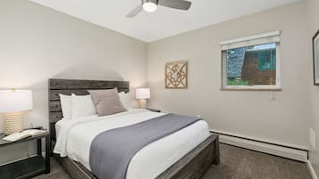 Condo, Multiple Beds, Patio, Garden View (220 Peterson St Unit 7) | 2 bedrooms, individually decorated, individually furnished