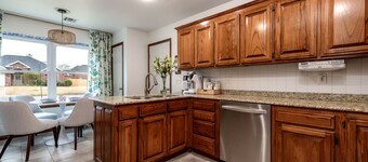 Pool at International-Inspired Home, Steps from Bentonville’s Best Trails