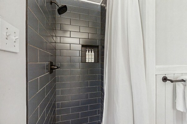 Hair dryer, towels