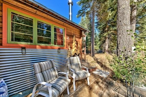 Cabin, 3 Bedrooms | Terrace/patio