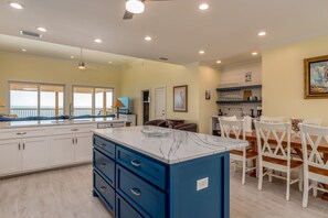 House, 5 Bedrooms | Private kitchen - Beach Happy - 2609 Bienville 5 Bedroom Home by RedAwning (Dauphin Island)