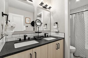 Bathroom - Spacious Downtown Apartment – Walk to Old Town Fc! (Fort Collins)