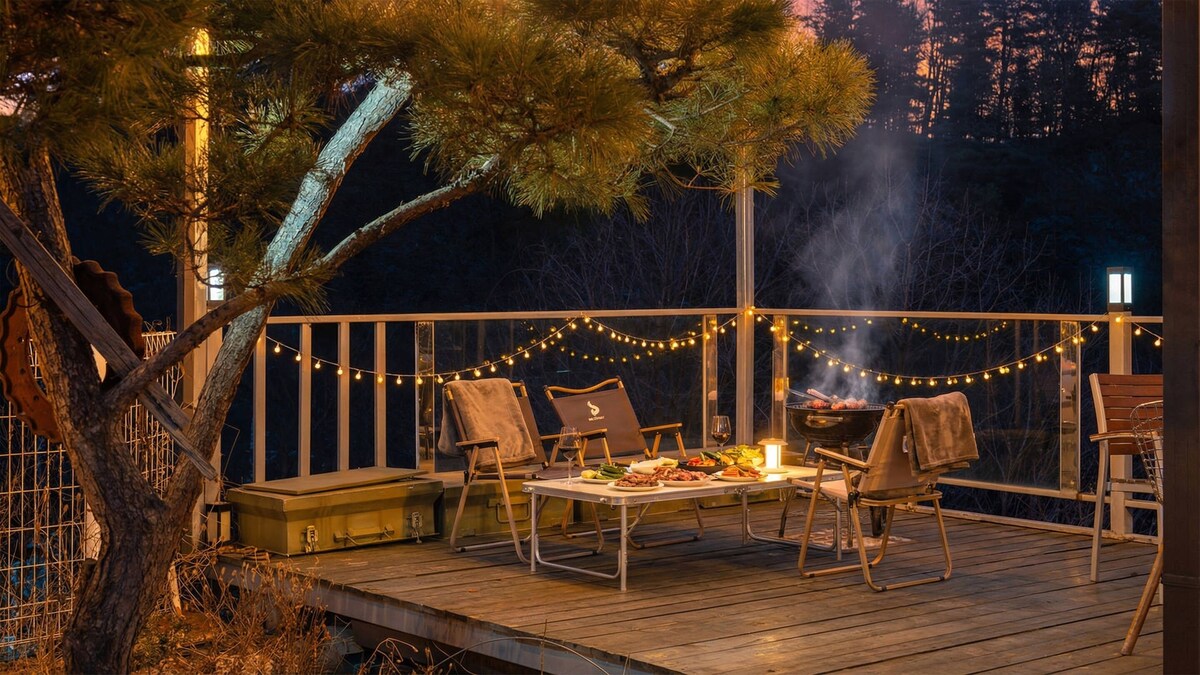 华川郡 Gapyeong Monami spa Pension 酒店 客房