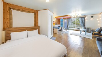 베이직룸, 침실 1개 (103 (Studio / Pet Friendly)) | 1 개의 침실, 무료 WiFi