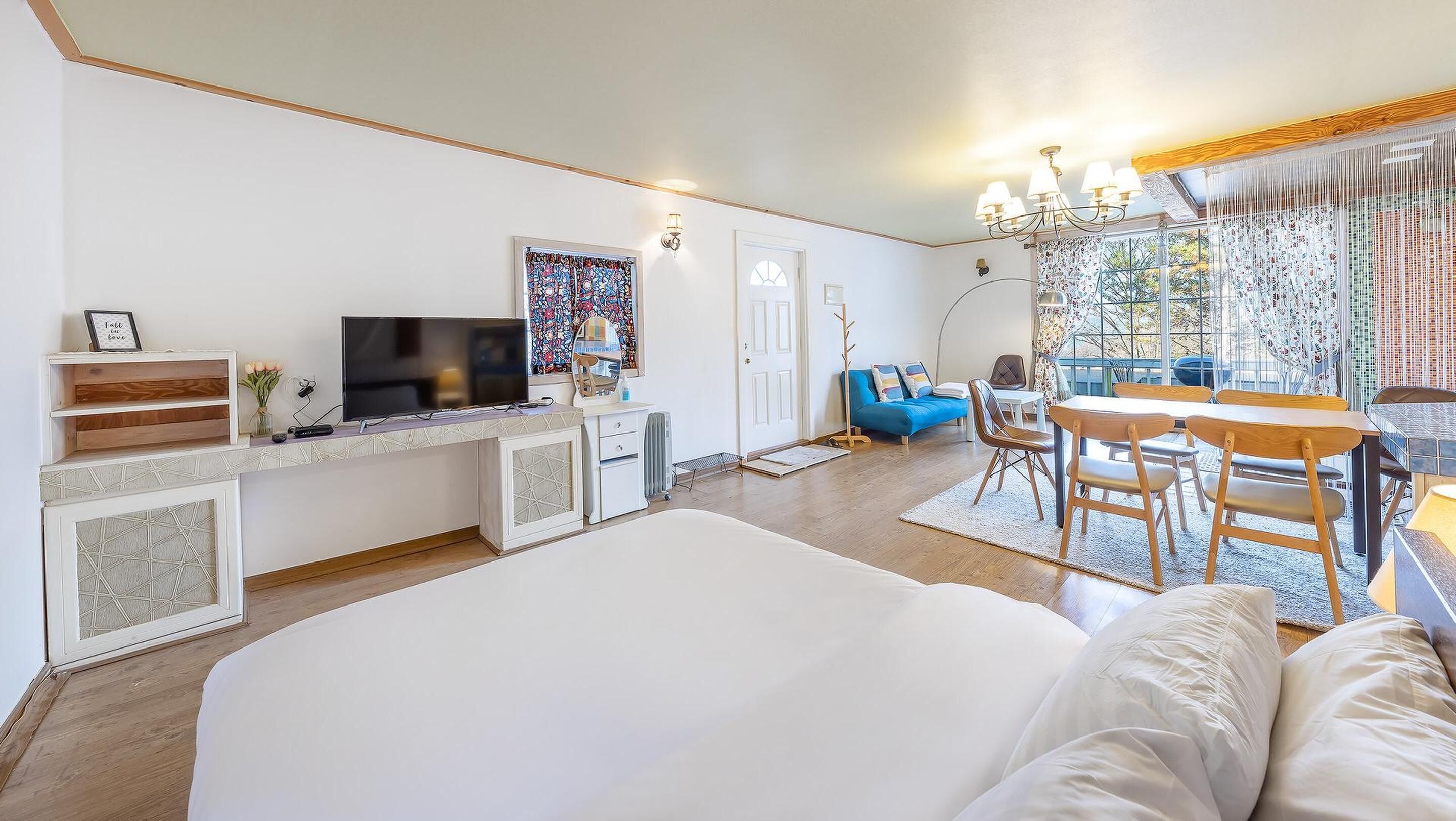 Chambre, 1 chambre (104 (Studio / Pet Friendly)) | 1 chambre, Wi-Fi gratuit