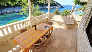 Apartment (Two Bedroom Apartment with Pool and S) | Terrace/patio