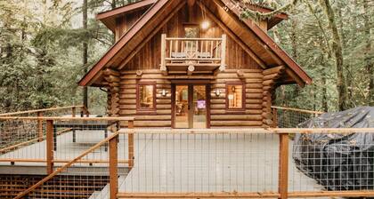 81sl - Hot Tub - Wifi - Pets Ok 2 Bedroom Cabin by Redawning