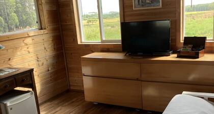 Located in Mountain View Pa’ani Ranch Cabin’s have an ocean view