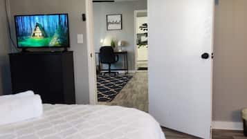 2 chambres, bureau, fer et planche à repasser, Wi-Fi gratuit