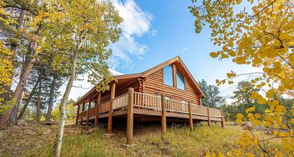 Red Feather Lakes Cozy Log Cabin