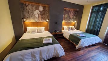 Wifi gratis y ropa de cama