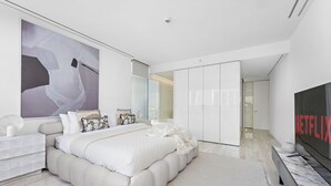2 dormitorios, tabla de planchar con plancha, wifi gratis y ropa de cama
