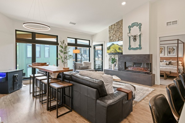 Luxurious Living Room Area