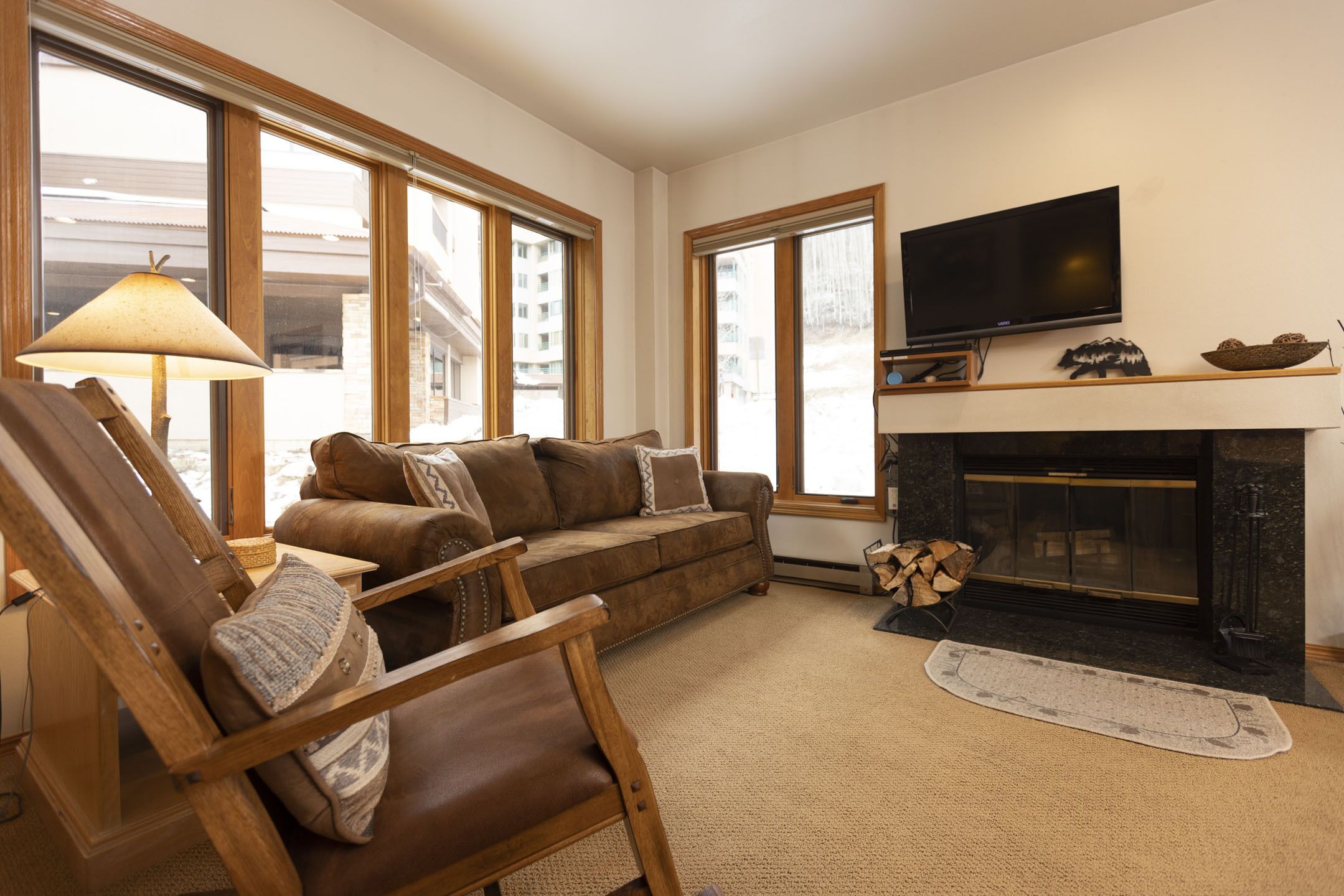 Televisor i llar de foc 