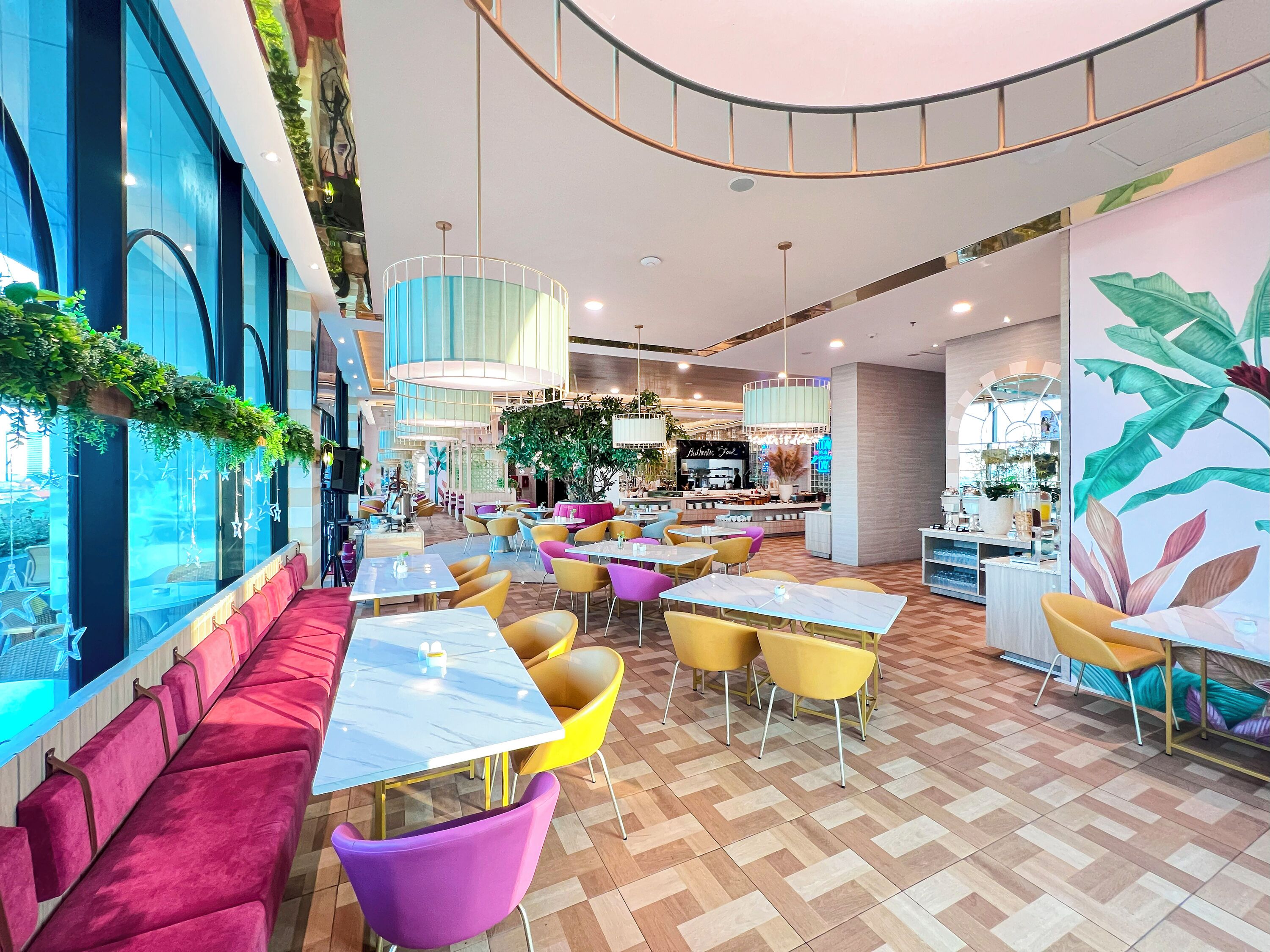 Tägliches Frühstücksbuffet (110000 IDR pro Person)