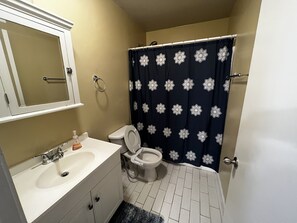 Sèche-cheveux, bidet, savon