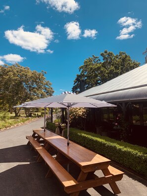 Restauration en plein air