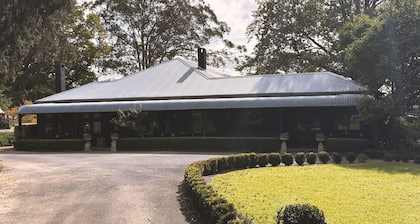 Historic homestead on 60 acres, private golf course, sleeps 40+