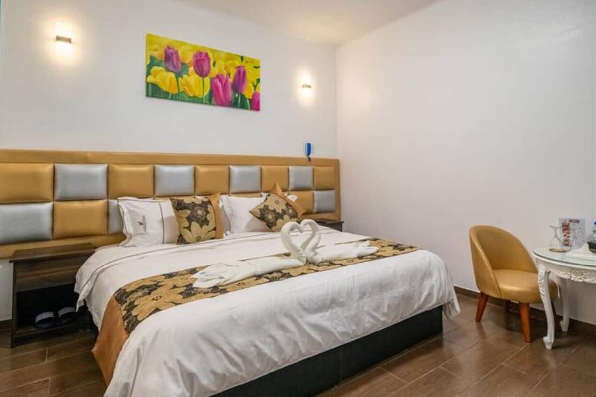 Ropa de cama de alta calidad, cubrecamas y cortinas blackout