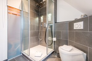 Shower, hair dryer