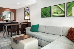 55-inch flat-screen TV with cable channels, TV - Embassy Suites By Hilton Alpharetta Halcyon (Alpharetta)