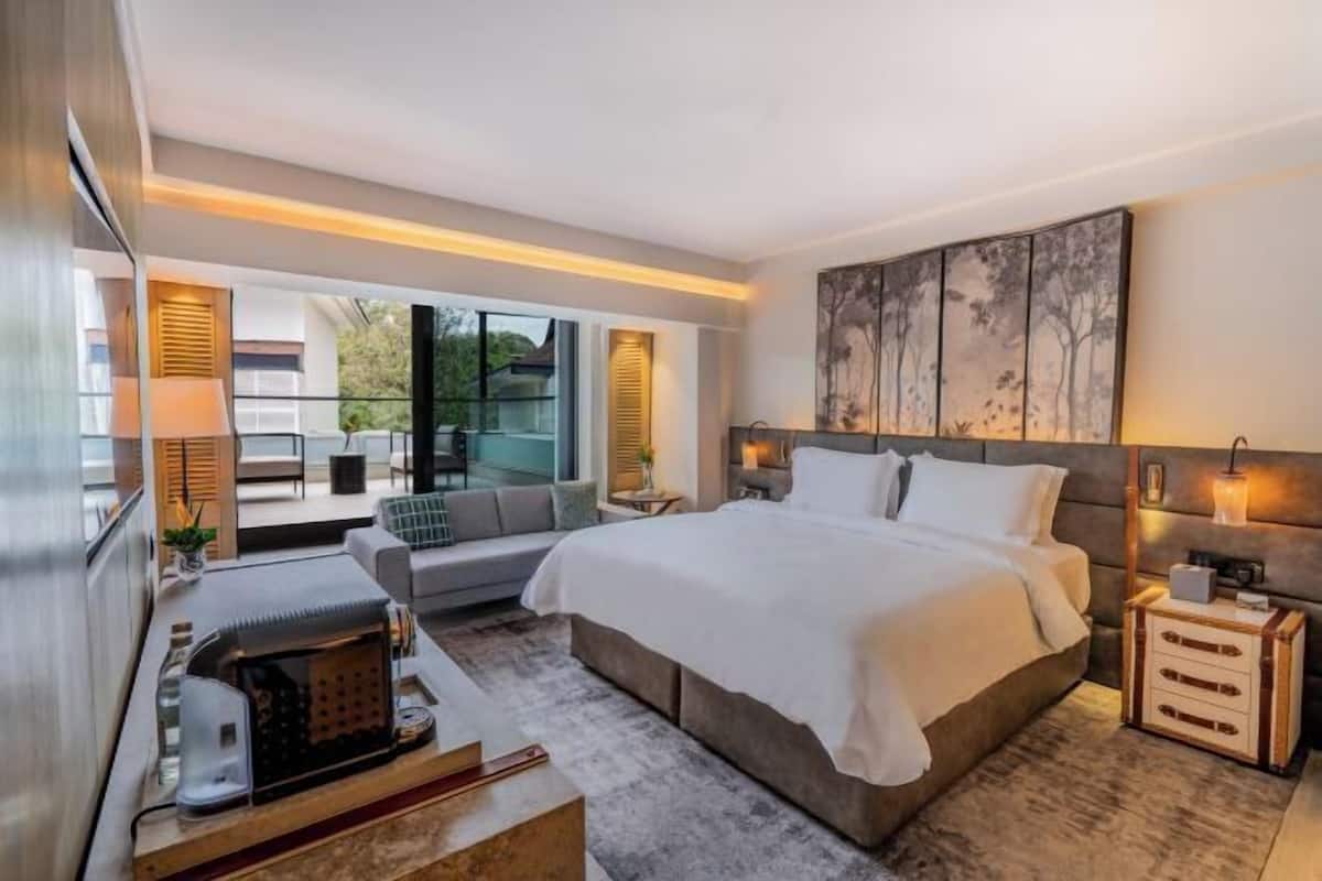 1 Schlafzimmer, Bettwäsche aus ägyptischer Baumwolle