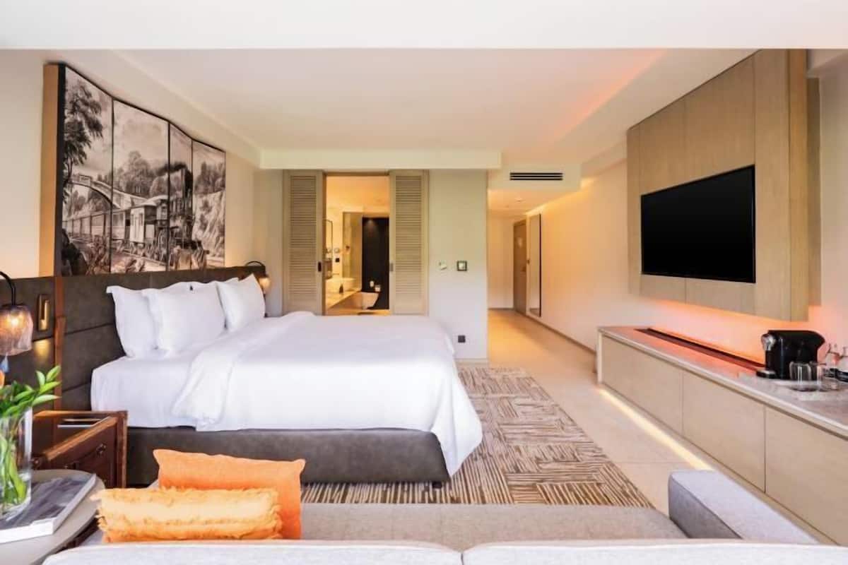 1 Schlafzimmer, Bettwäsche aus ägyptischer Baumwolle